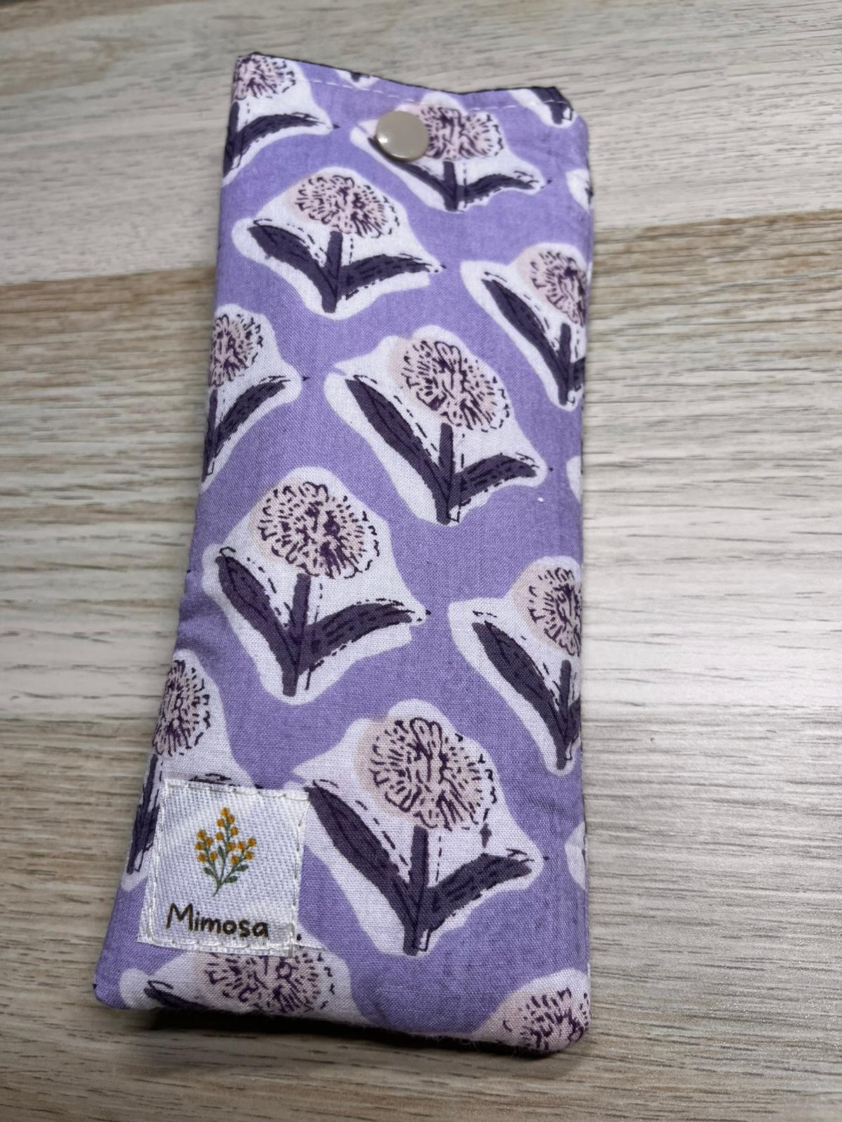 Funda Paula flor lila
