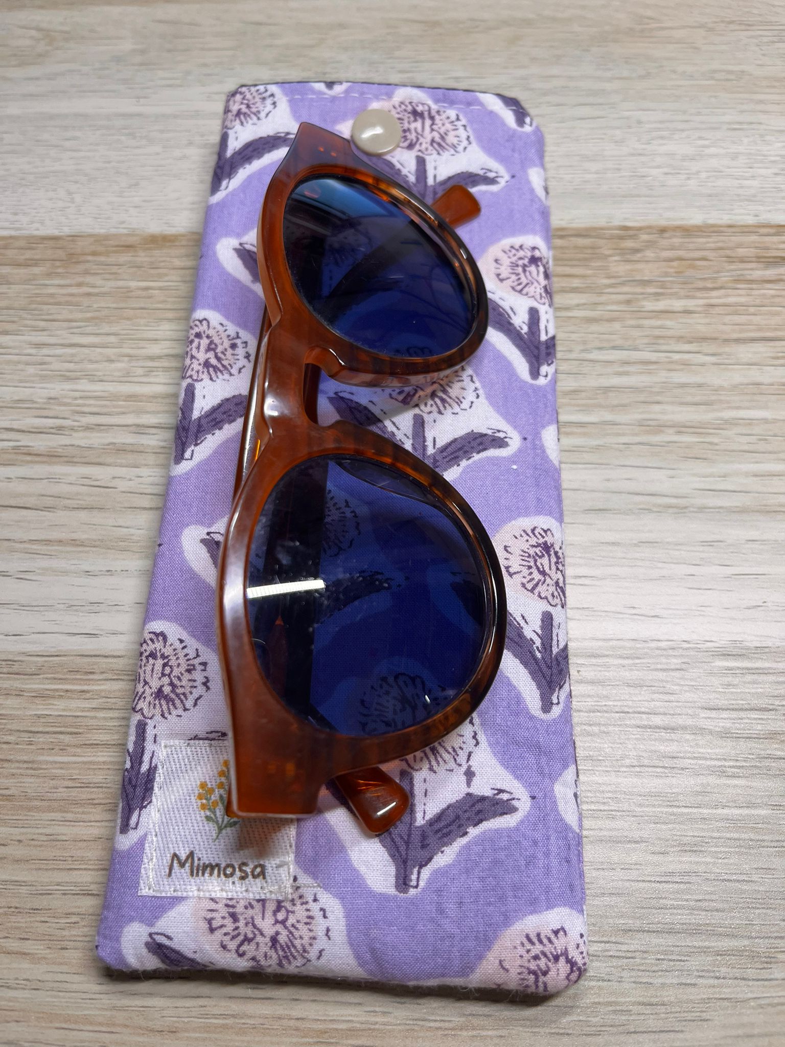 Funda Paula flor lila